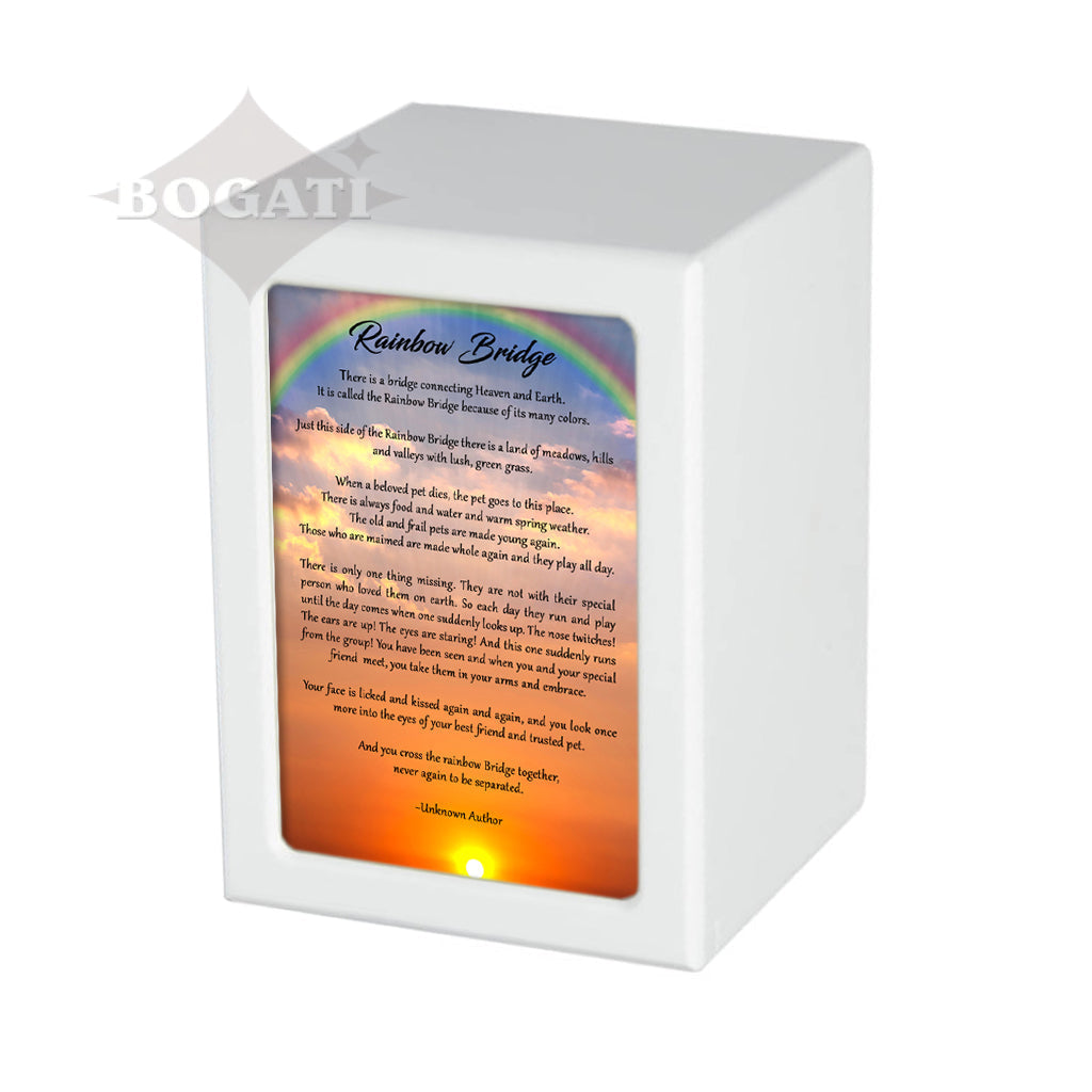 LARGE Photo Frame urn -PY06- Rainbow Bridge