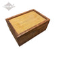 MEDIUM Rosewood Urn -2805- Bevel Edge