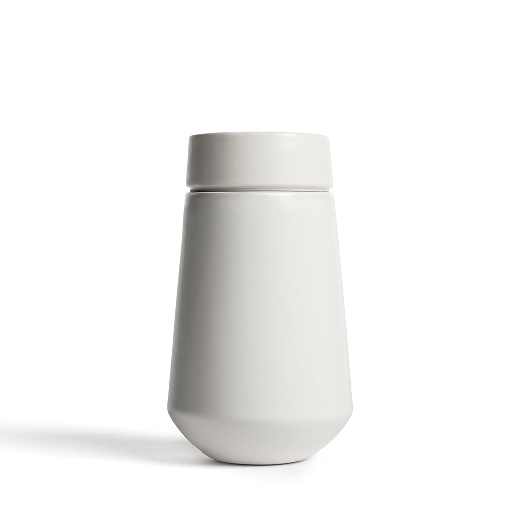 MEDIUM - Ceramic Urn - Solstice AEGIS White