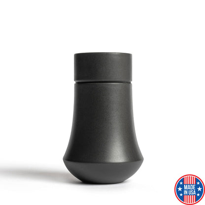 SMALL / M- Ceramic Urn - Solstice EMBLEM Charcoal