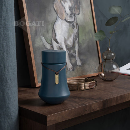 SMALL / M- Ceramic Urn - Solstice EMBLEM