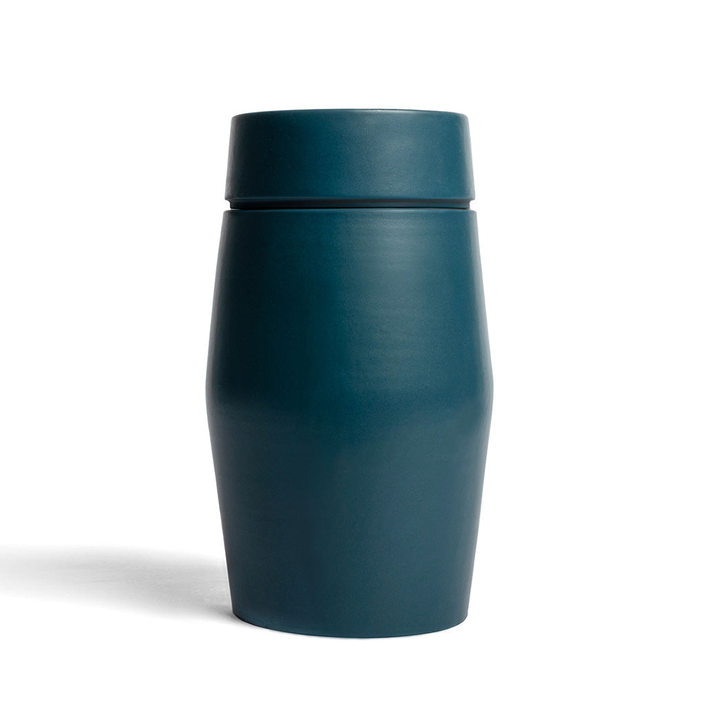 ADULT - Ceramic Urn - Solstice EPOCH Teal