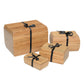 ADULT - Bamboo Urn - 1024 - Curved edges with Satin ribbon - Case of 8