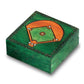 Hand-Made Linden Wood Urn Box -7961- Baseball