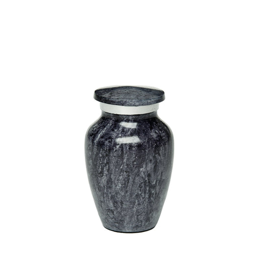 KEEPSAKE Classic Alloy Urn -9009- Black stone