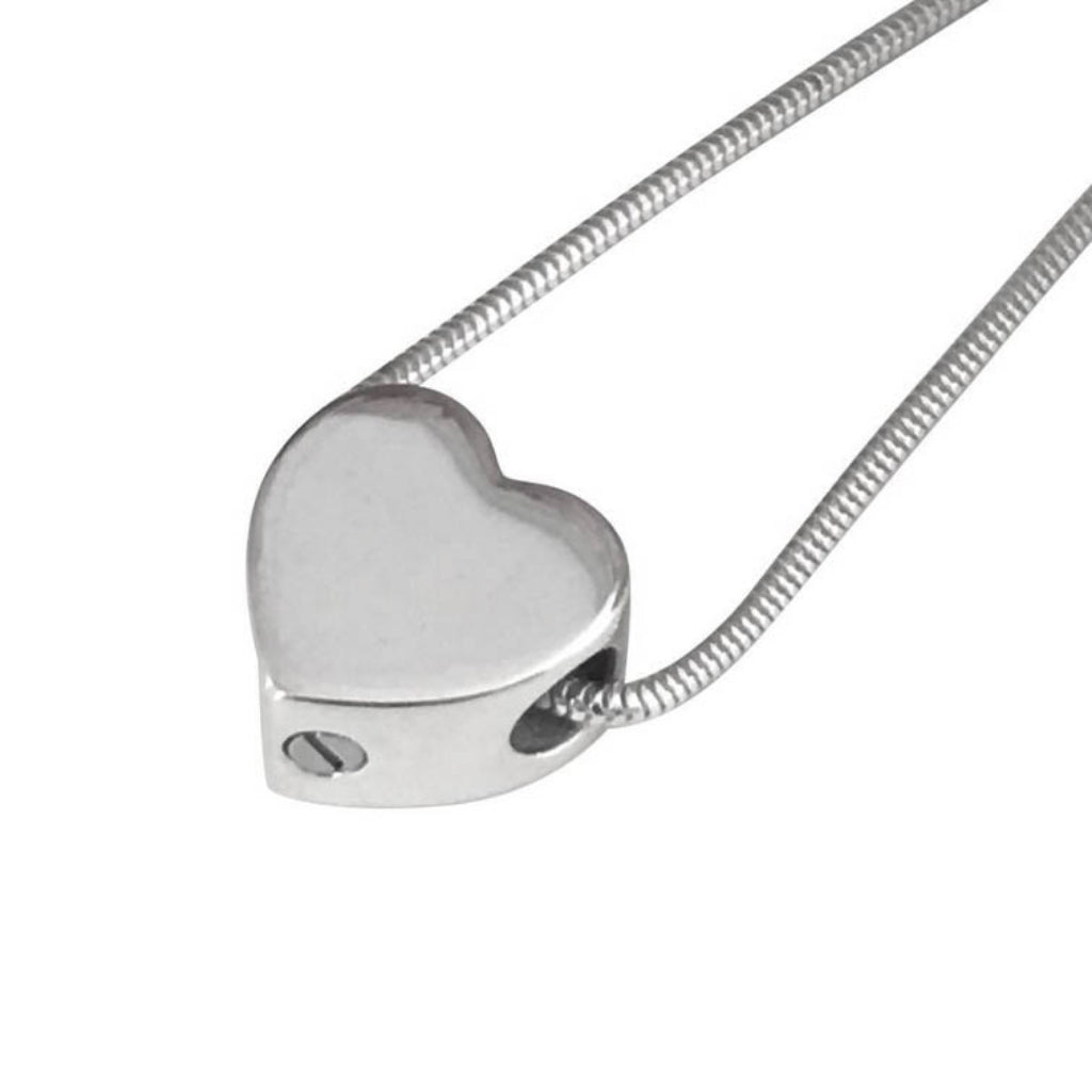 Heart Bead - LifeCycle B-HH-S - Sterling Silver