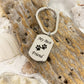 J-138 - “My Best Friend” Tag - Silver-tone - Keychain - Pack of 10