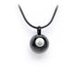 J-1608 - Eight Ball - Pendant with Chain