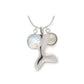 J-165 Mermaid Tail with charms - Pendant with Chain