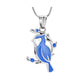 J-2277 - Blue Jay - Pendant with Chain