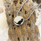 J-735 - Cat Silhouette - Pendant with Chain