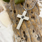 J-785 Cross with Pawprint - Pendant with Chain