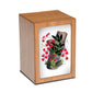 EXTRA LARGE Photo Frame urn PY06 - Cherry -  Red Orchids on Tree Branch