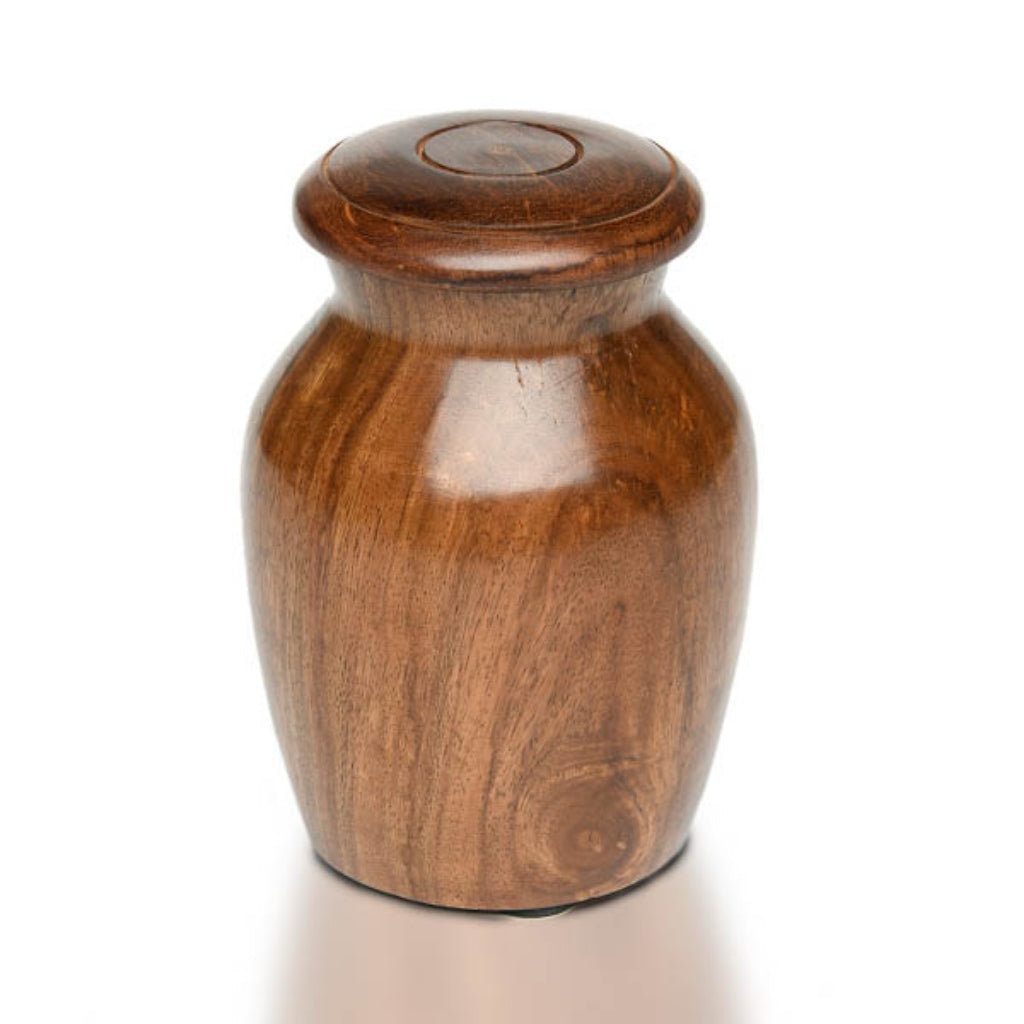 SMALL Rosewood Vase Urn -530- Unadorned