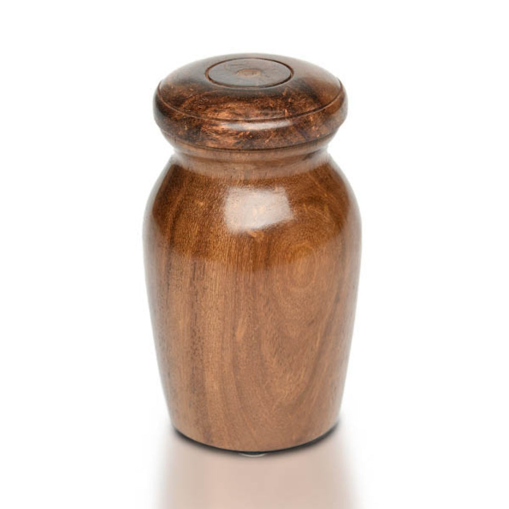 EXTRA SMALL Rosewood Vase Urn -530- Unadorned