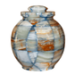 ADULT - Triumph Onyx Blue Natural Marble Urn