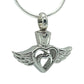 Wings of Love - LifeCycle 744- Pendant with Chain