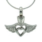 Wings of Love - LifeCycle 744- Pendant with Chain