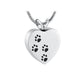 Jewelry Package: Paw Print Hearts